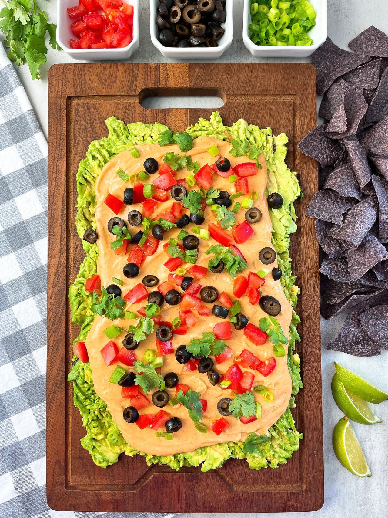 avocado nacho board