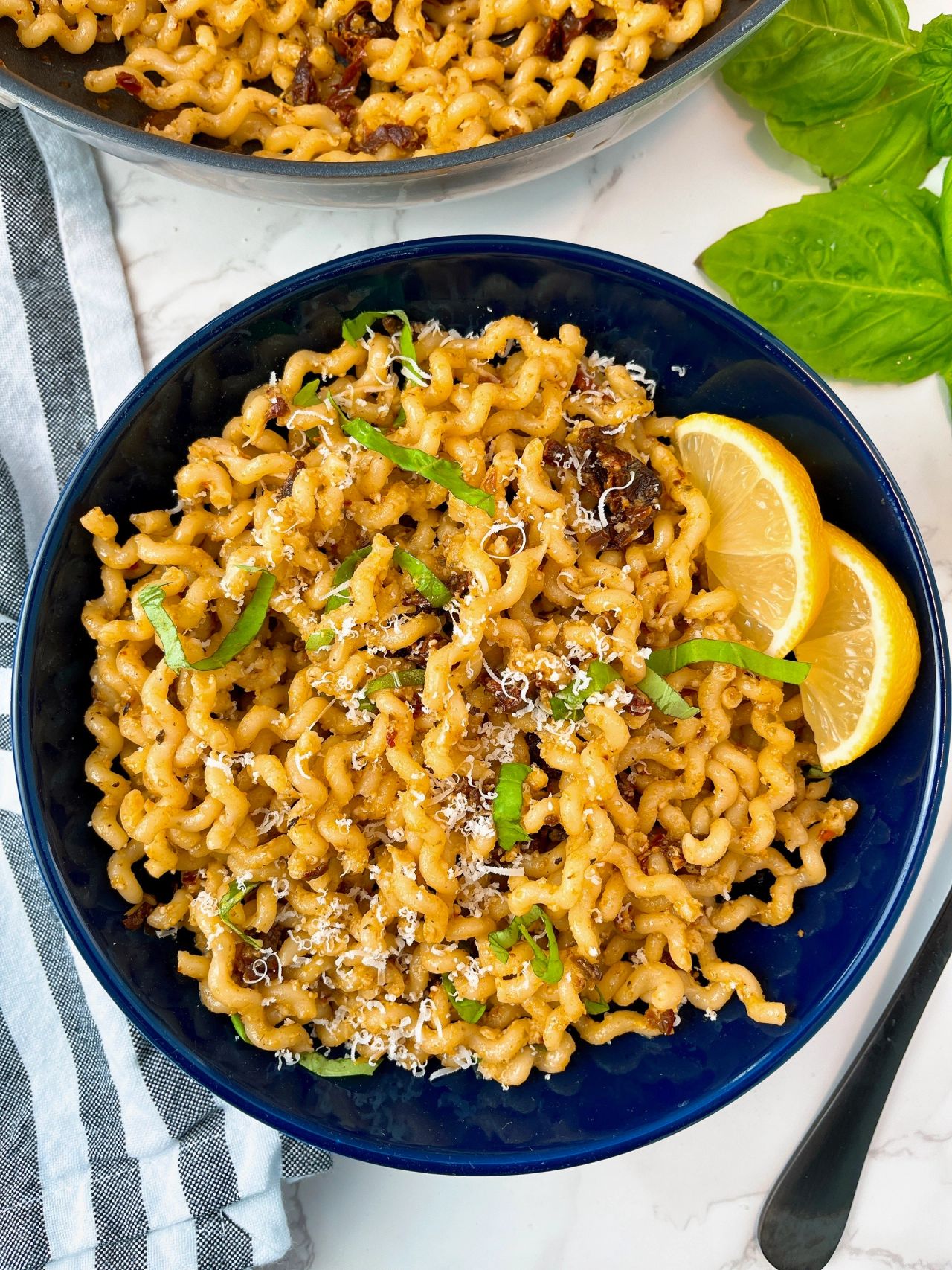 lemon pesto pasta