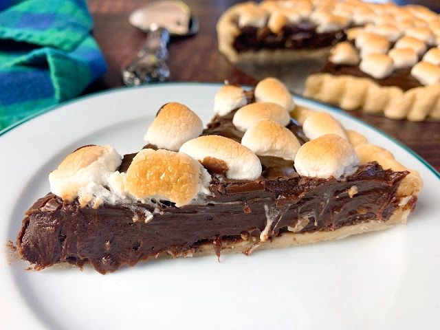 chocolate marshmallow tart