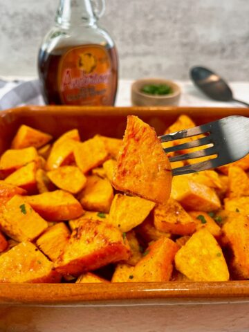 roasted sweet potatoes