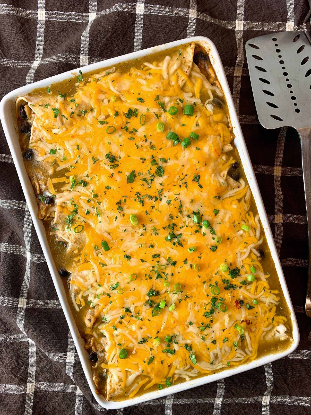 green chicken enchiladas