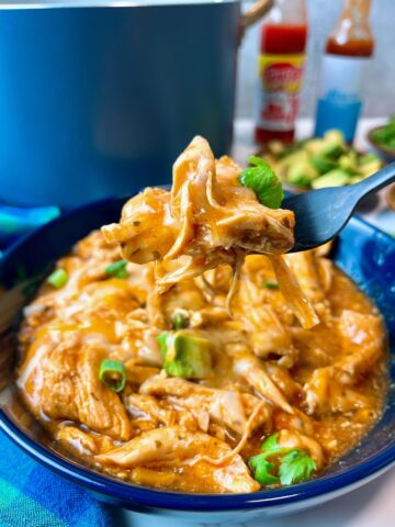 pulled enchilada chicken
