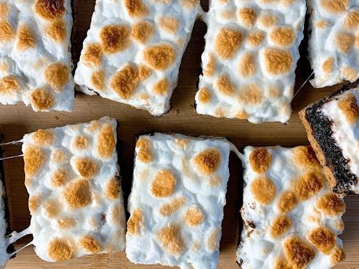 s'more brownies