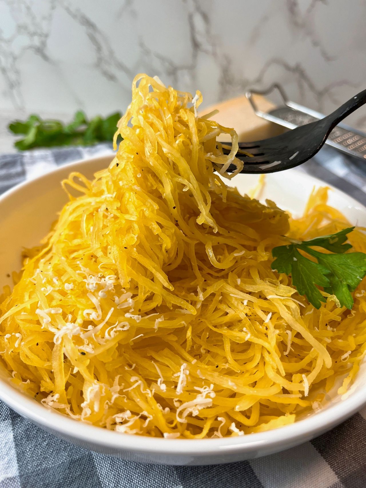spaghetti squash with parmesan