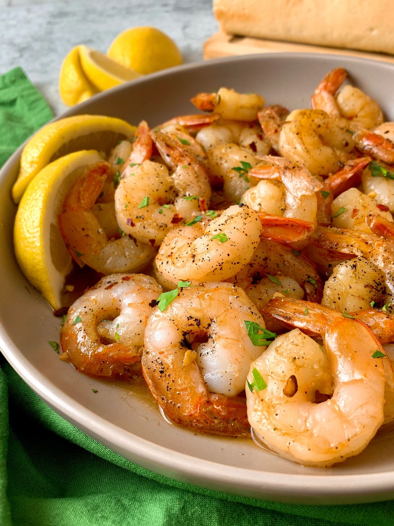 brown butter shrimp