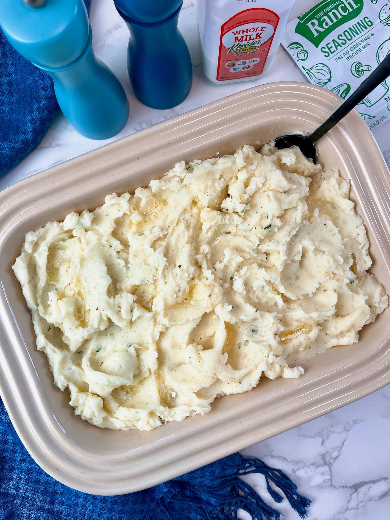 mashed potatoes