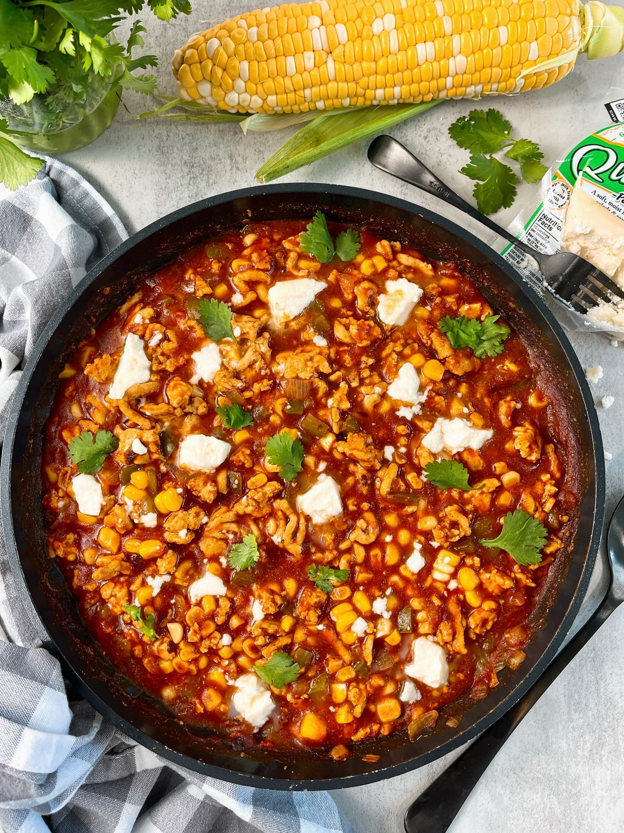 skillet taco chicken