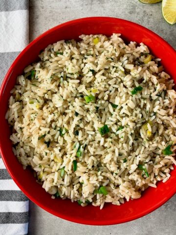 cilantro lime rice