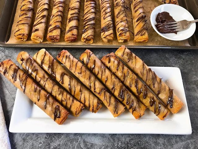 peanut butter banana roll ups