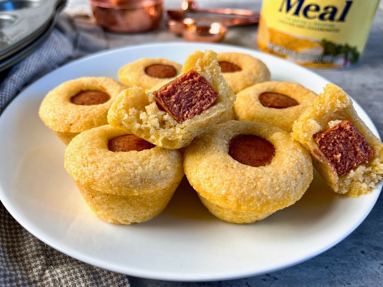 mini corn dogs