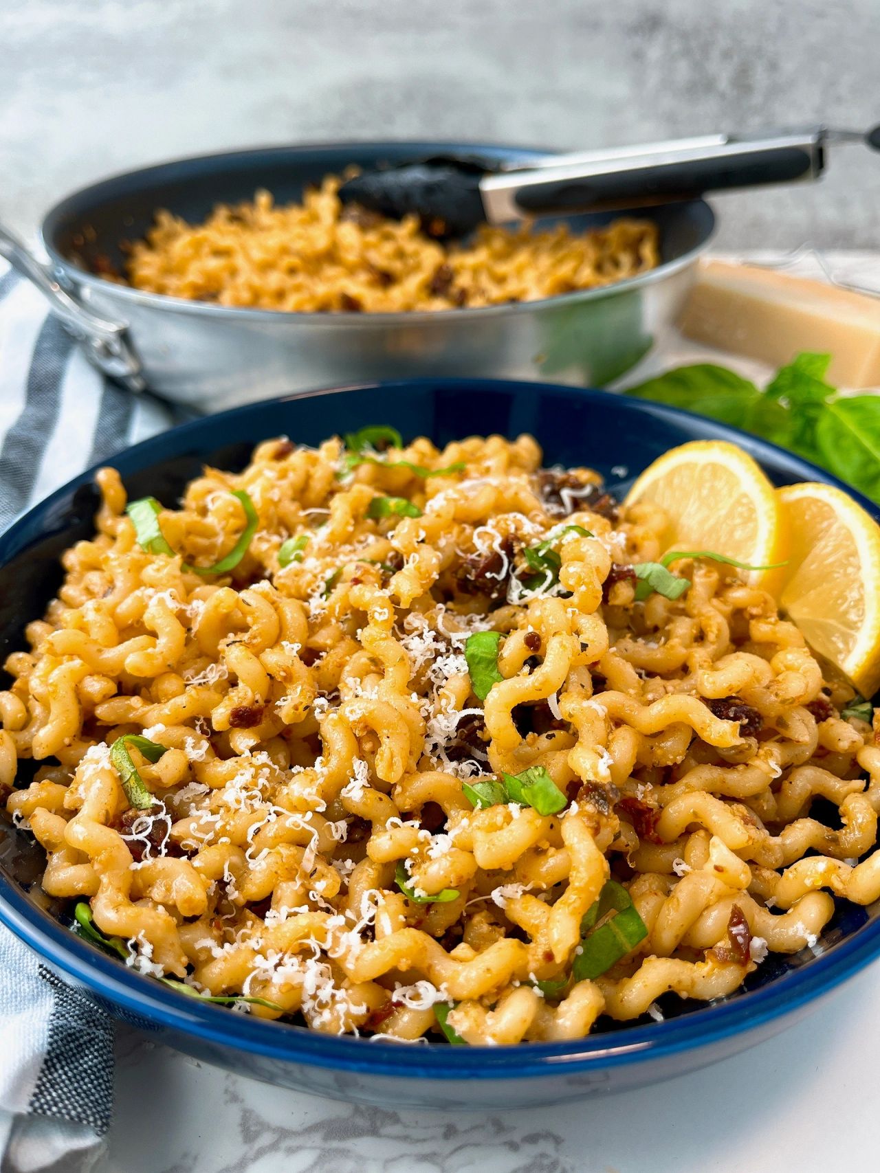 lemon pesto pasta