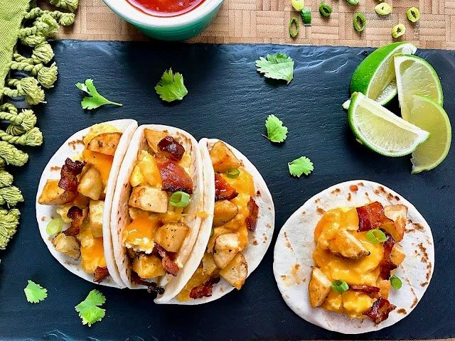 breakfast soft tacos
