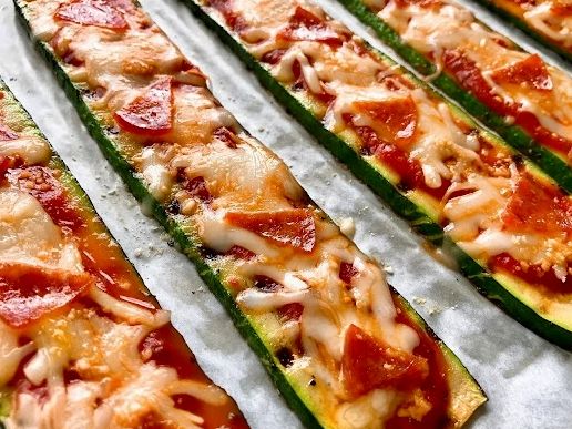 zucchini pizza