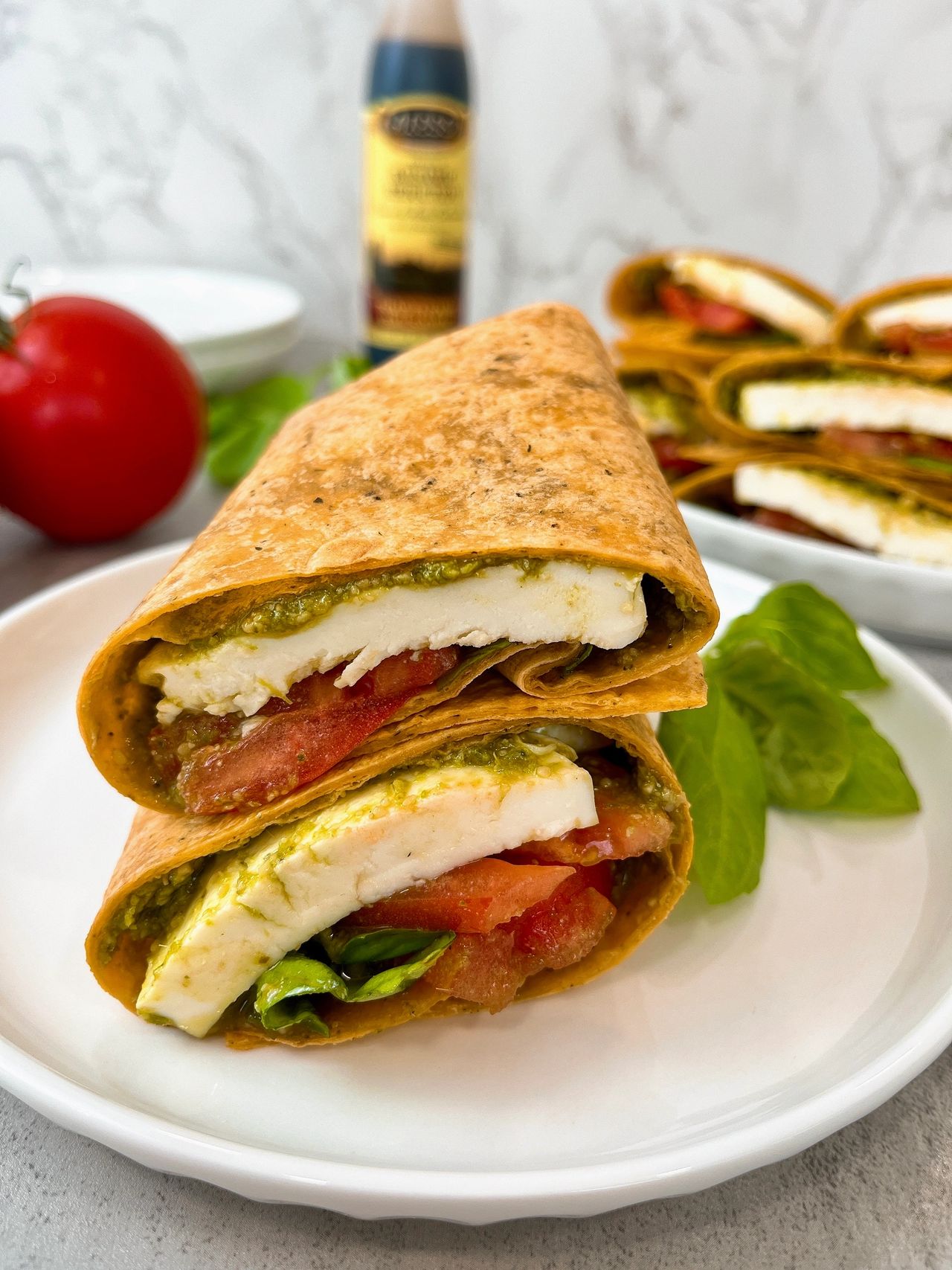 caprese wraps