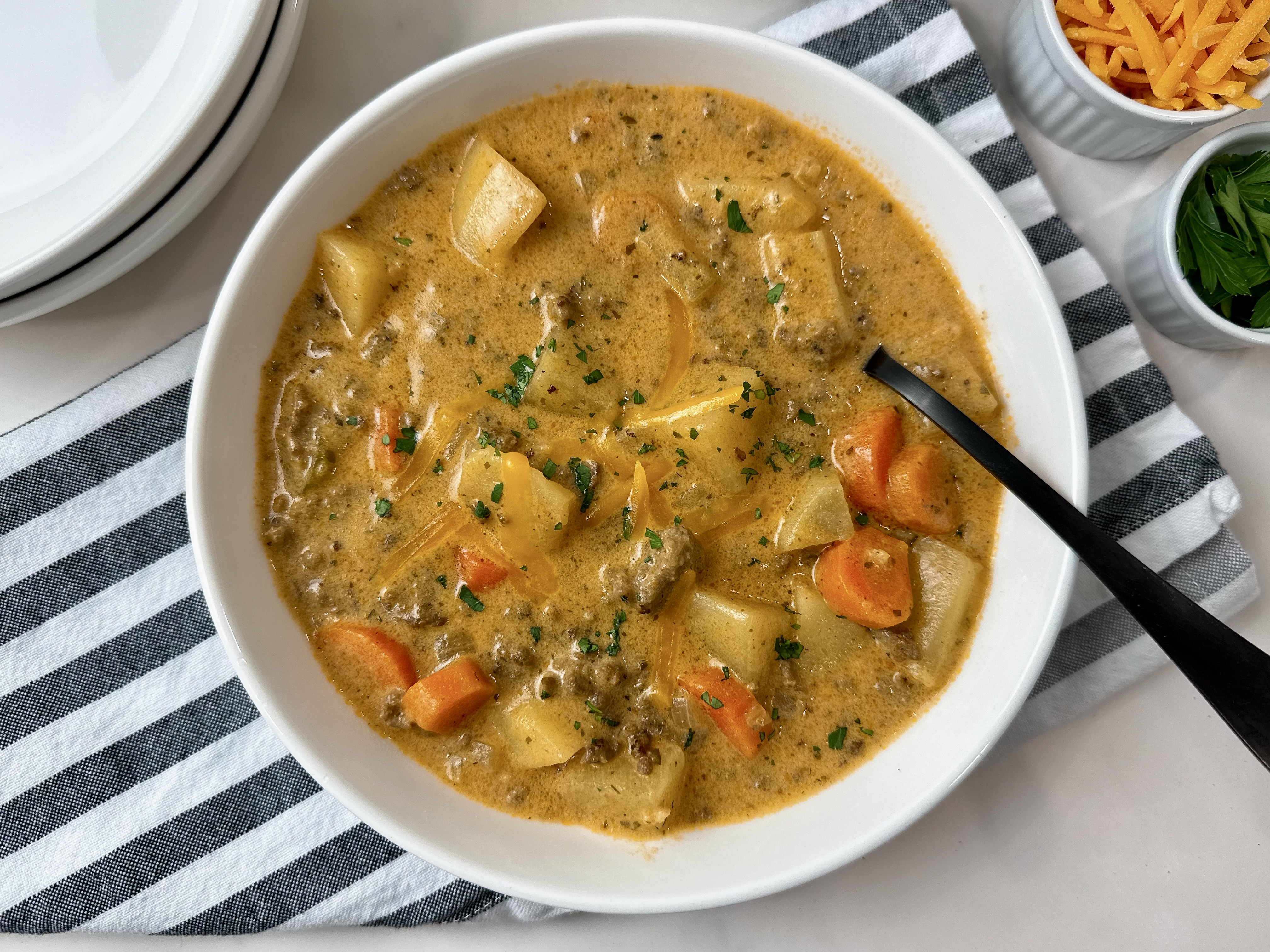 cheeseburger soup