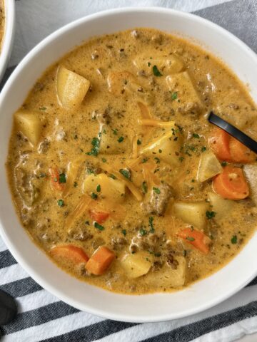 cheeseburger soup
