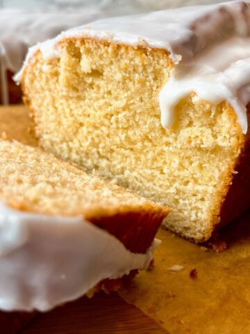 lemon glazed lemon loaf