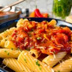 Pasta with Bell Pepper Sauce