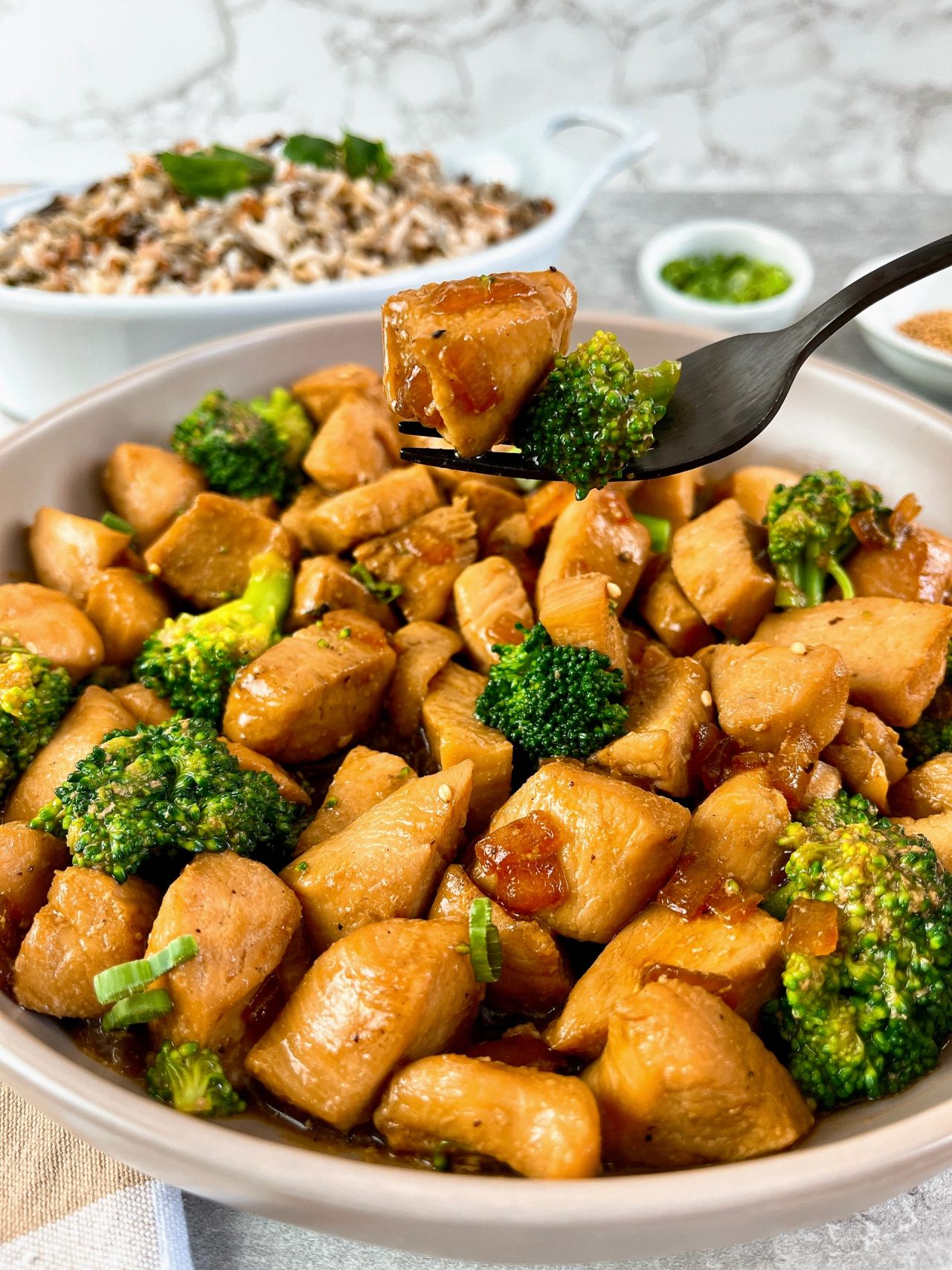 chicken and broccoli stir fry