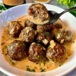 Meatballs with Marsala Cream Sauce