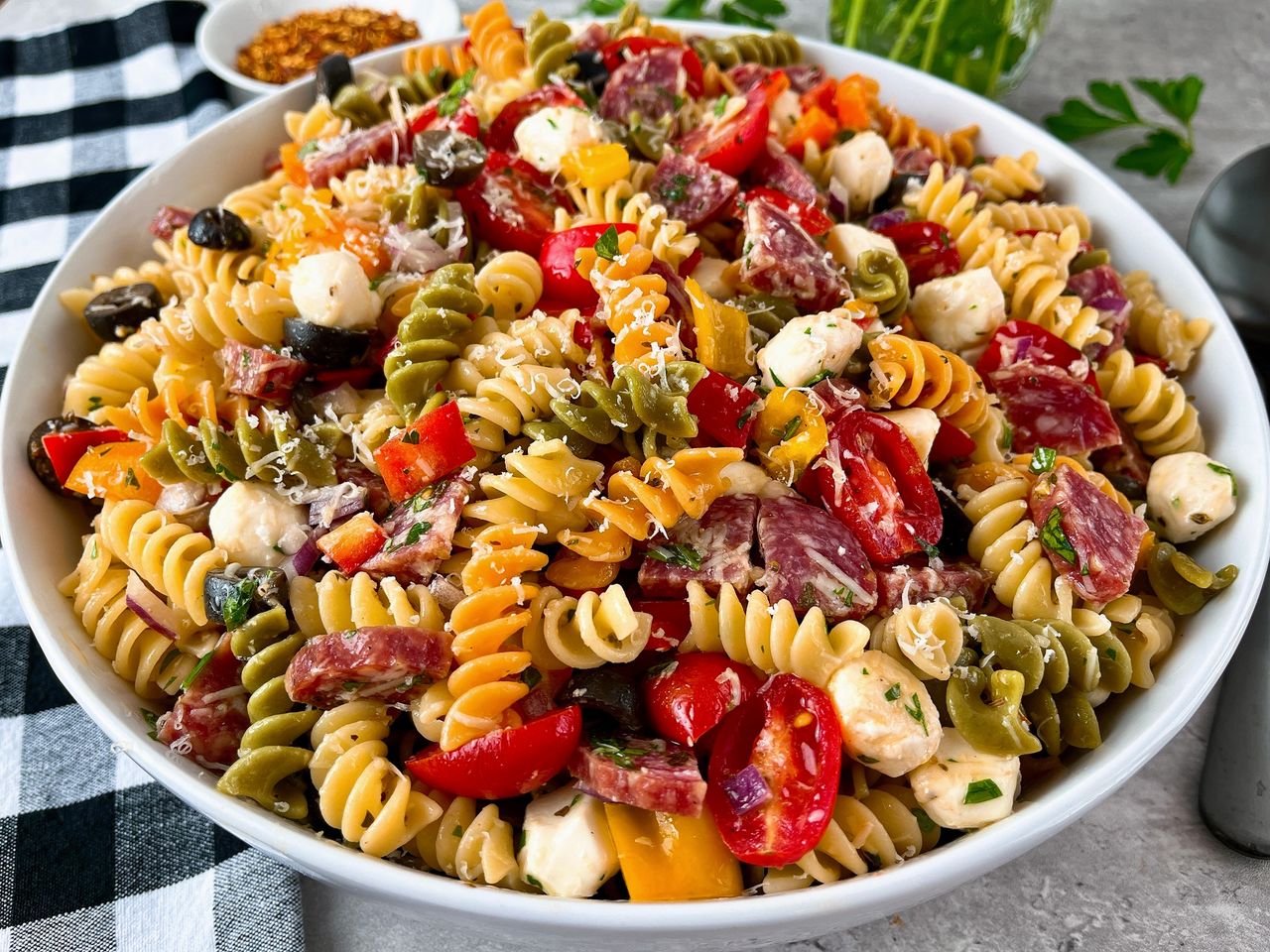 Italian Pasta Salad Italian Pasta Salad