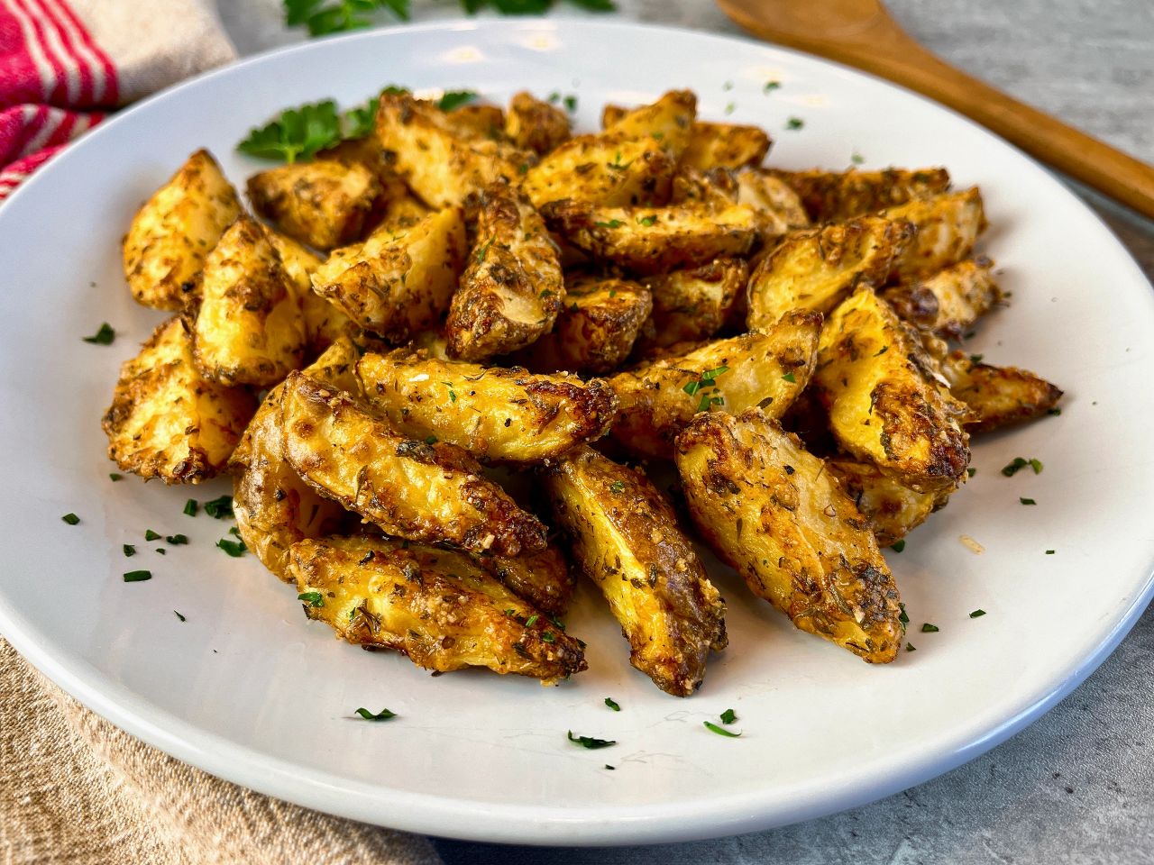 Parmesan-Herb Roasted Potatoes