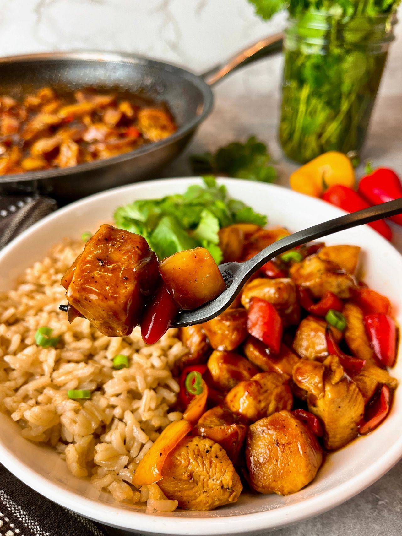 pineapple chicken