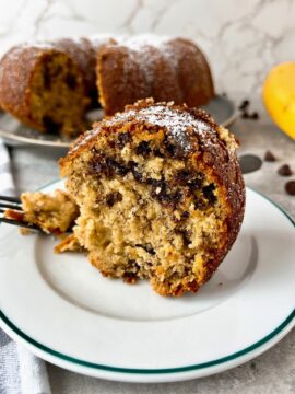 Sour Cream Banana Cake