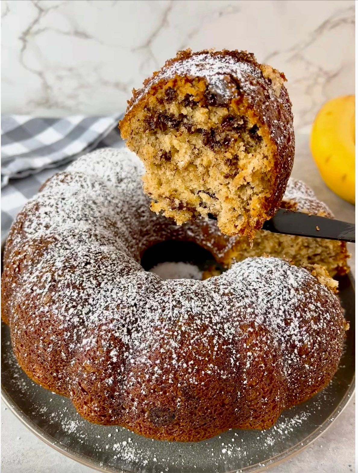 Sour Cream Banana Cake