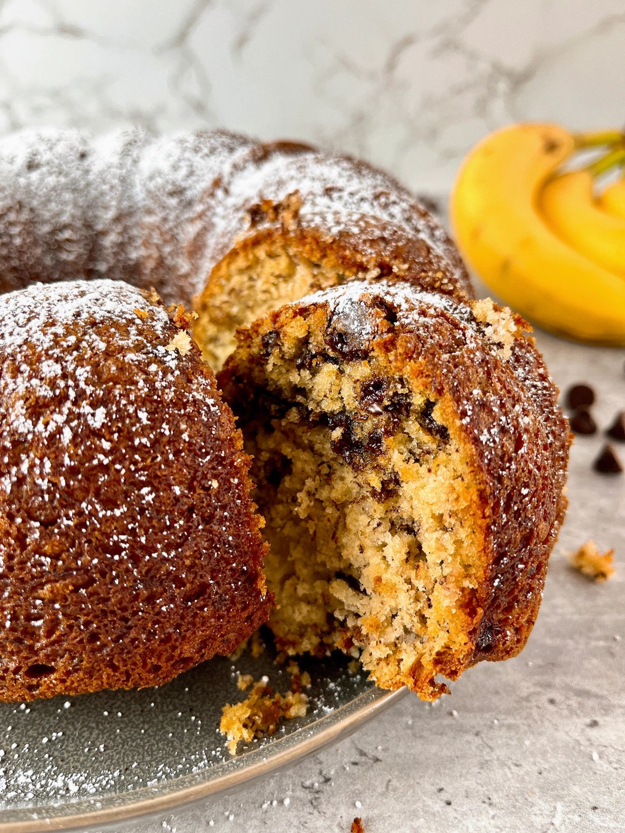 Sour Cream Banana Cake