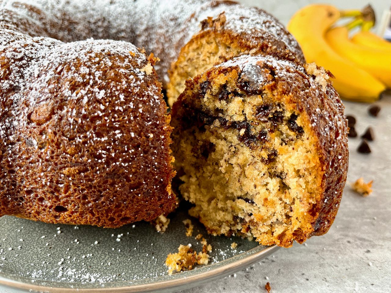 Sour Cream Banana Cake