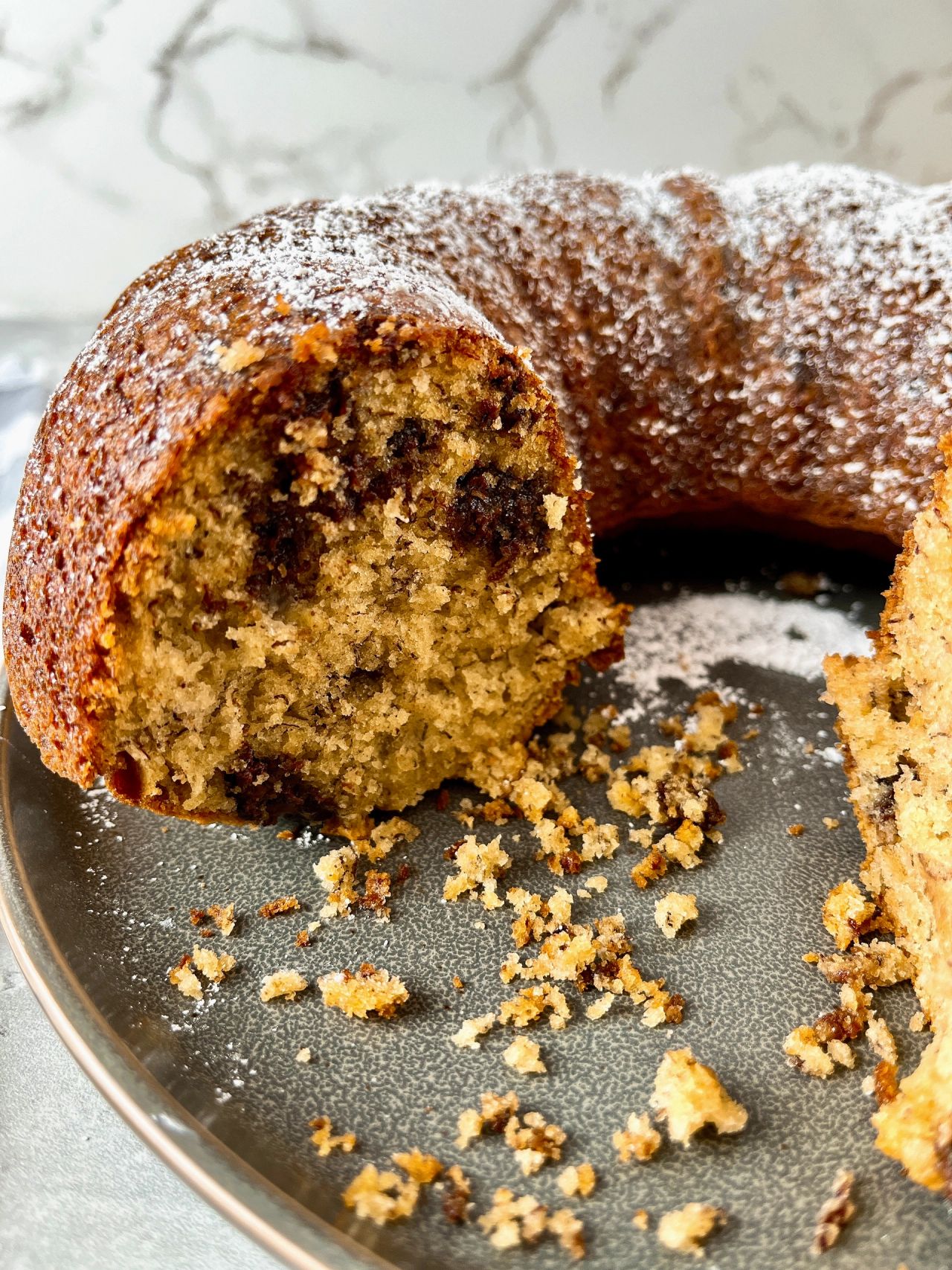 Sour Cream Banana Cake