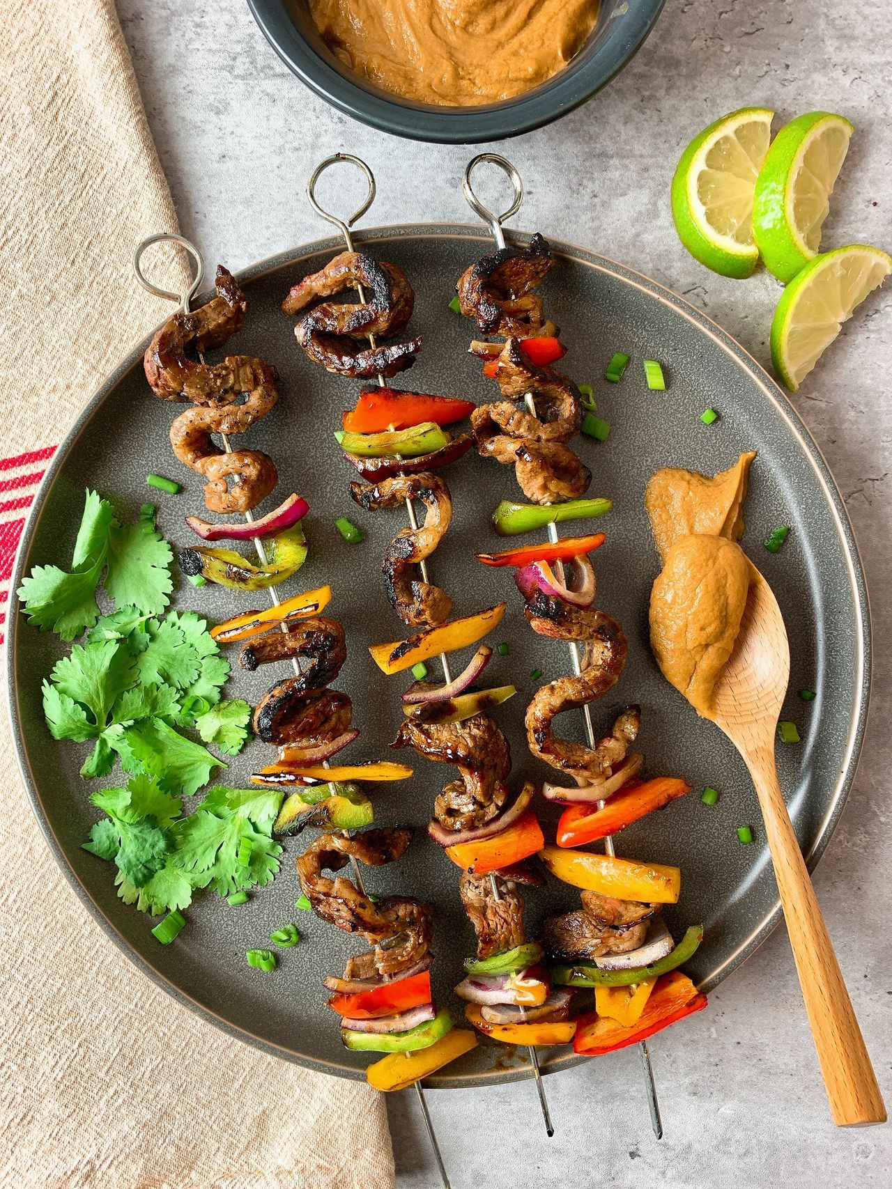 steak skewers