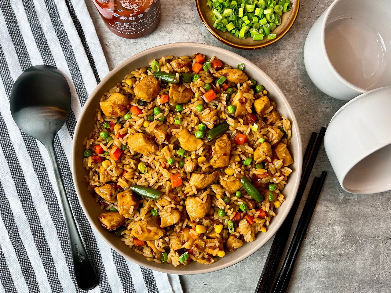 chicken fried rice