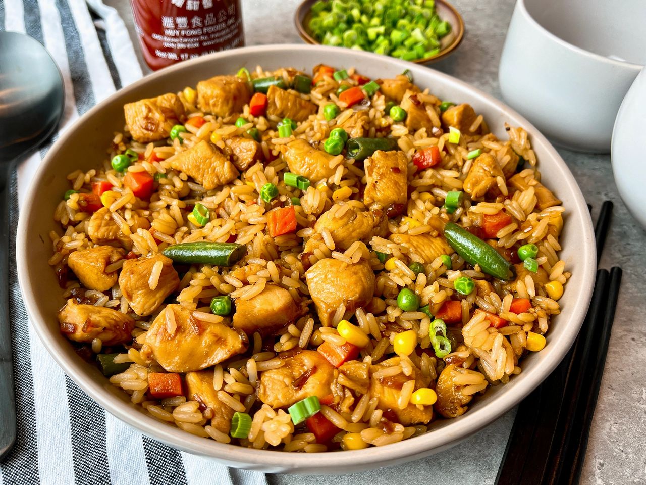 chicken fried rice