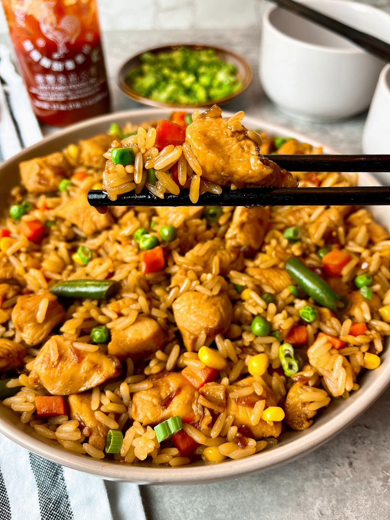 chicken fried rice