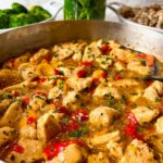 skillet chicken and peppers