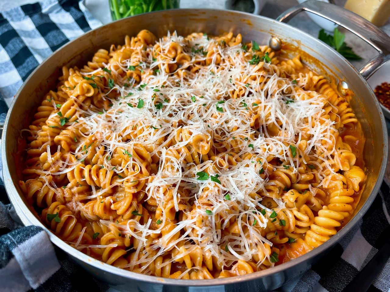 creamy rotini pasta