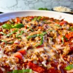 ground chicken marinara