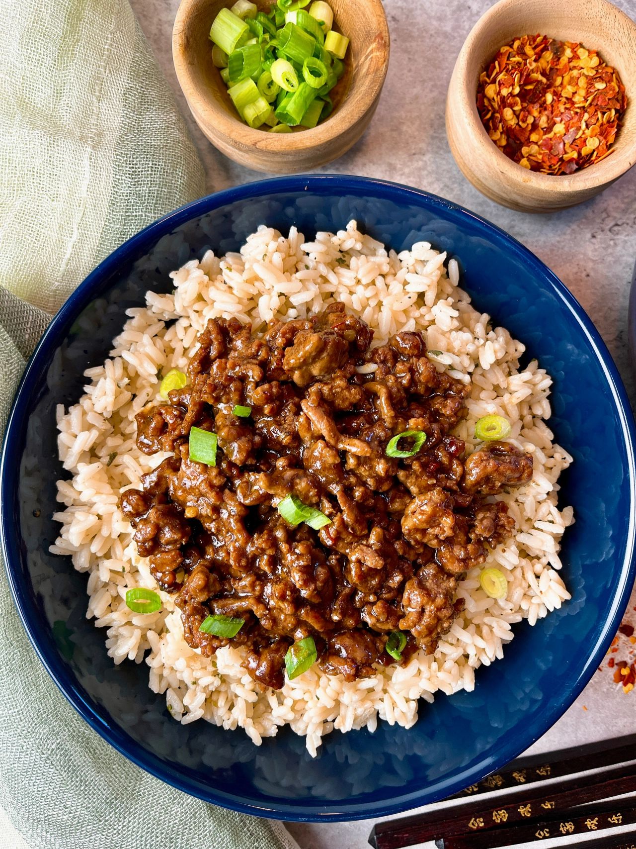 teriyaki ground beef