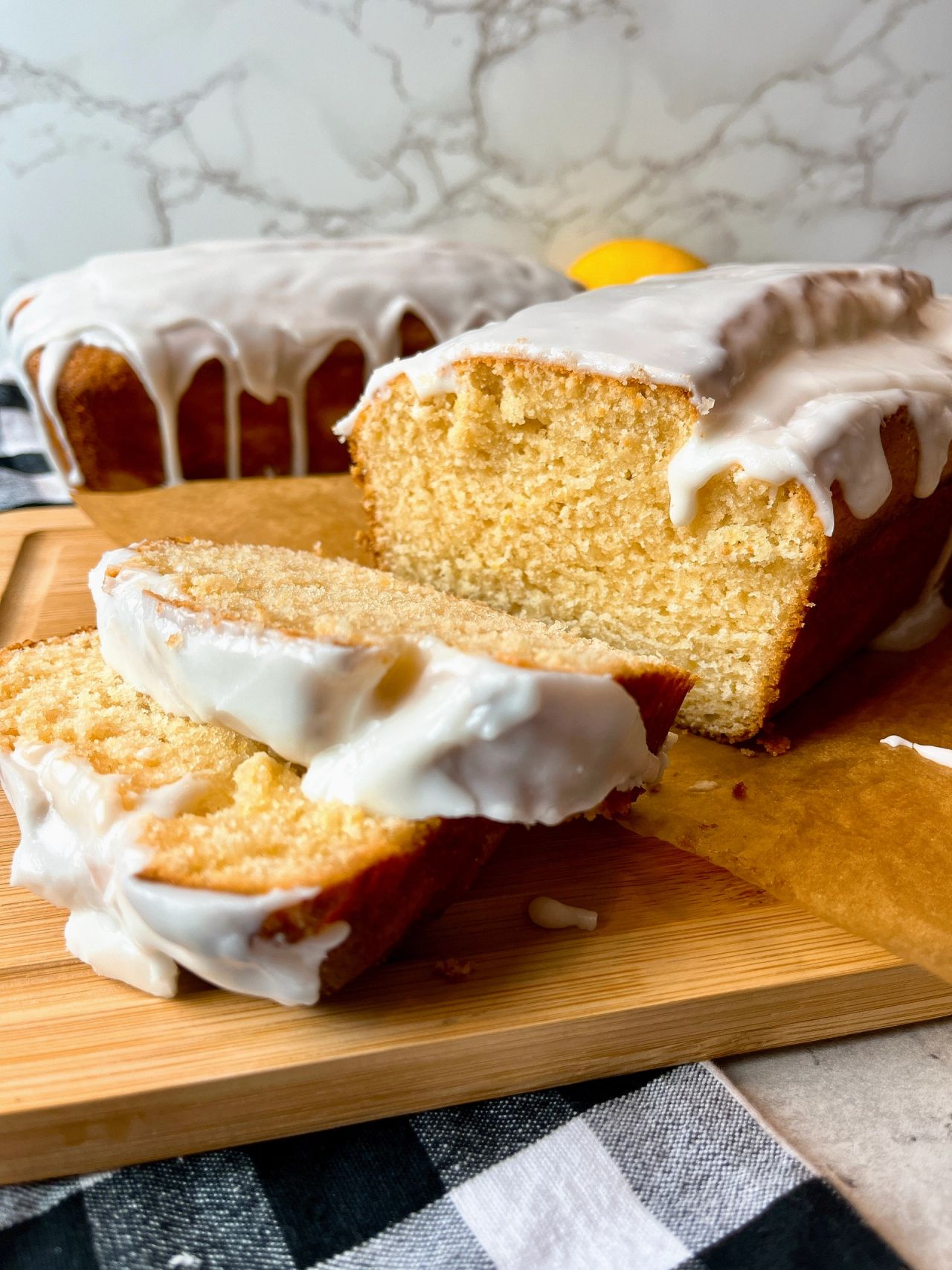 lemon glazed lemon loaf