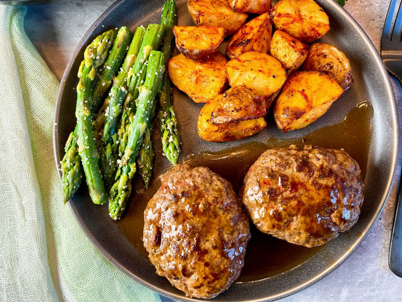 hamburger steaks with marsala
