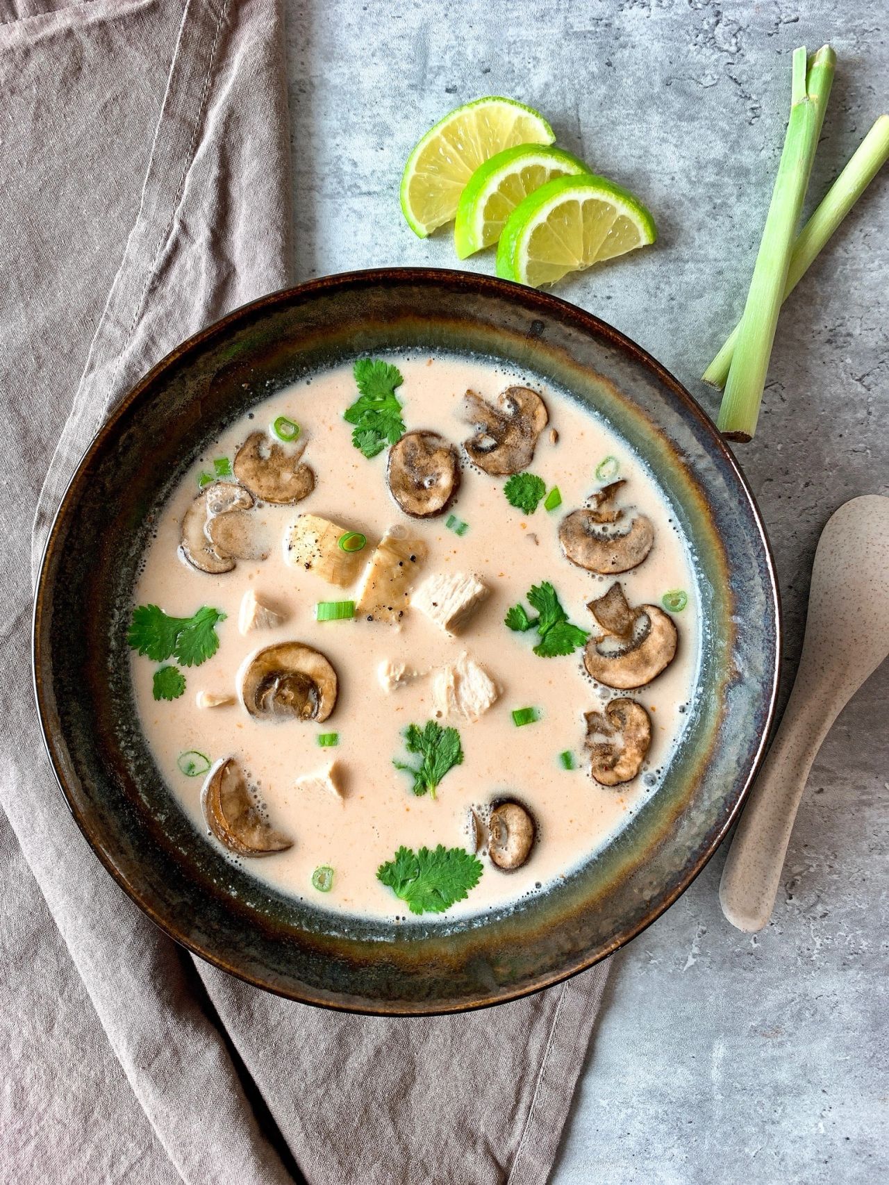 coconut chicken soup