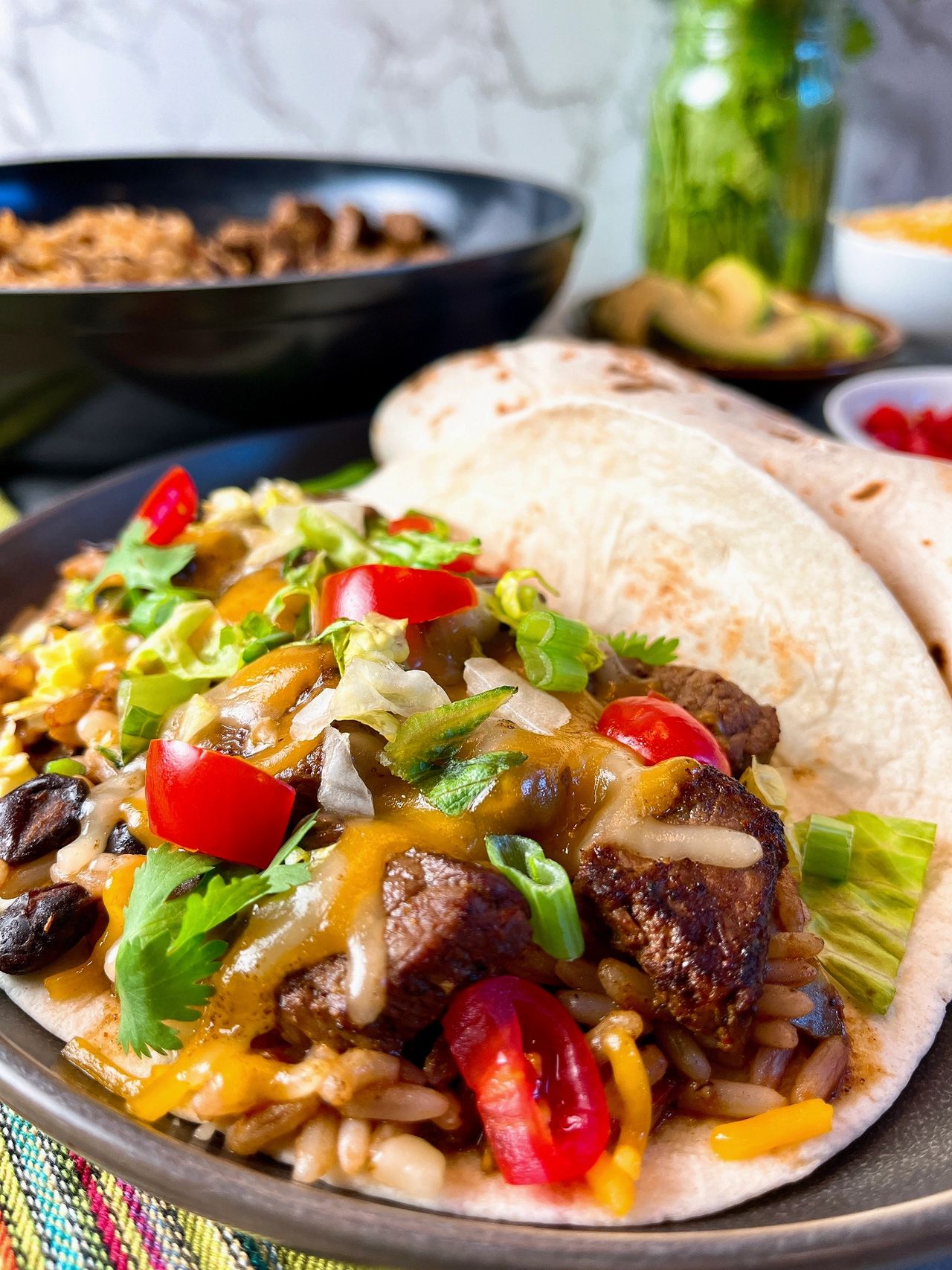 steak burrito wraps