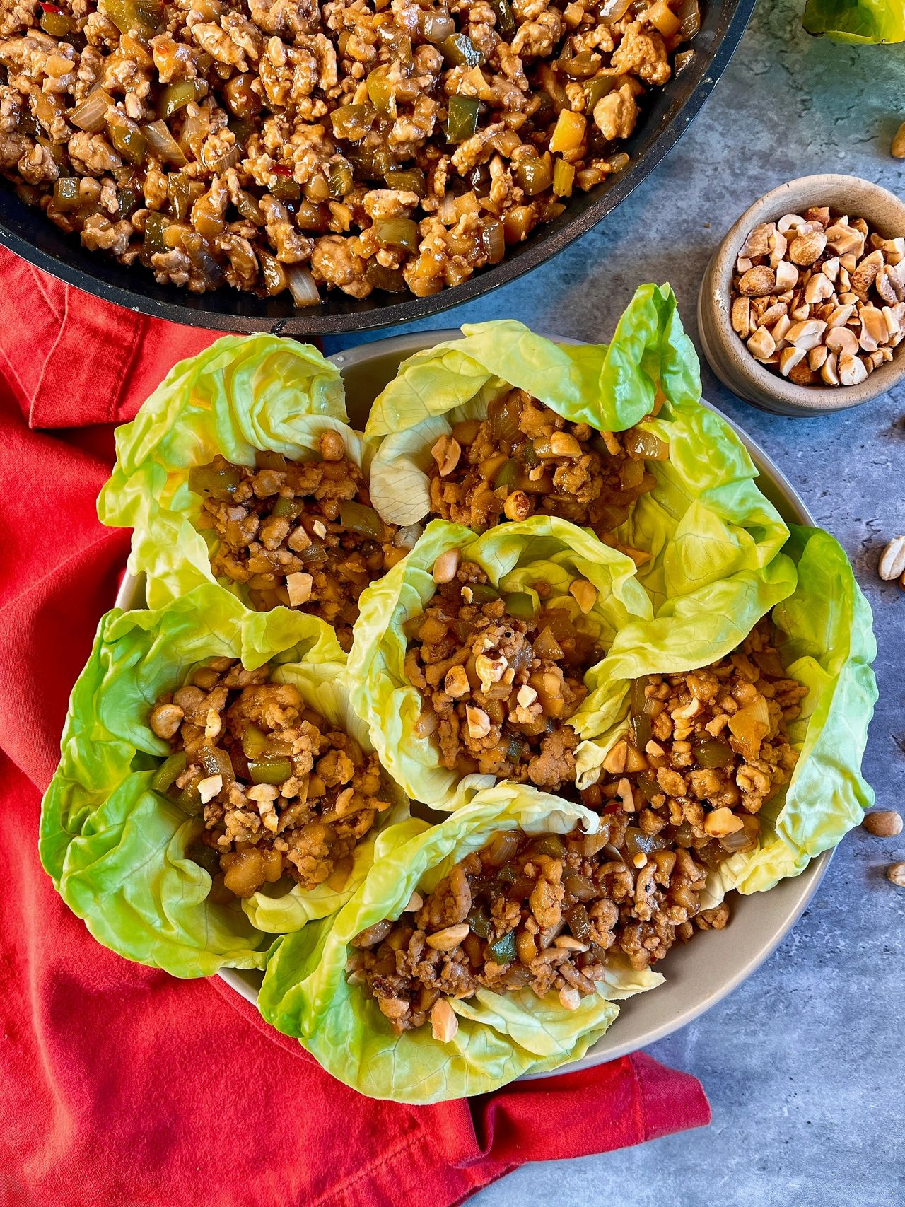 Chicken Lettuce Wraps Chicken Lettuce Wraps