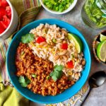 chicken taco bowls