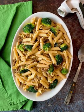 pasta with sausage and broccoli