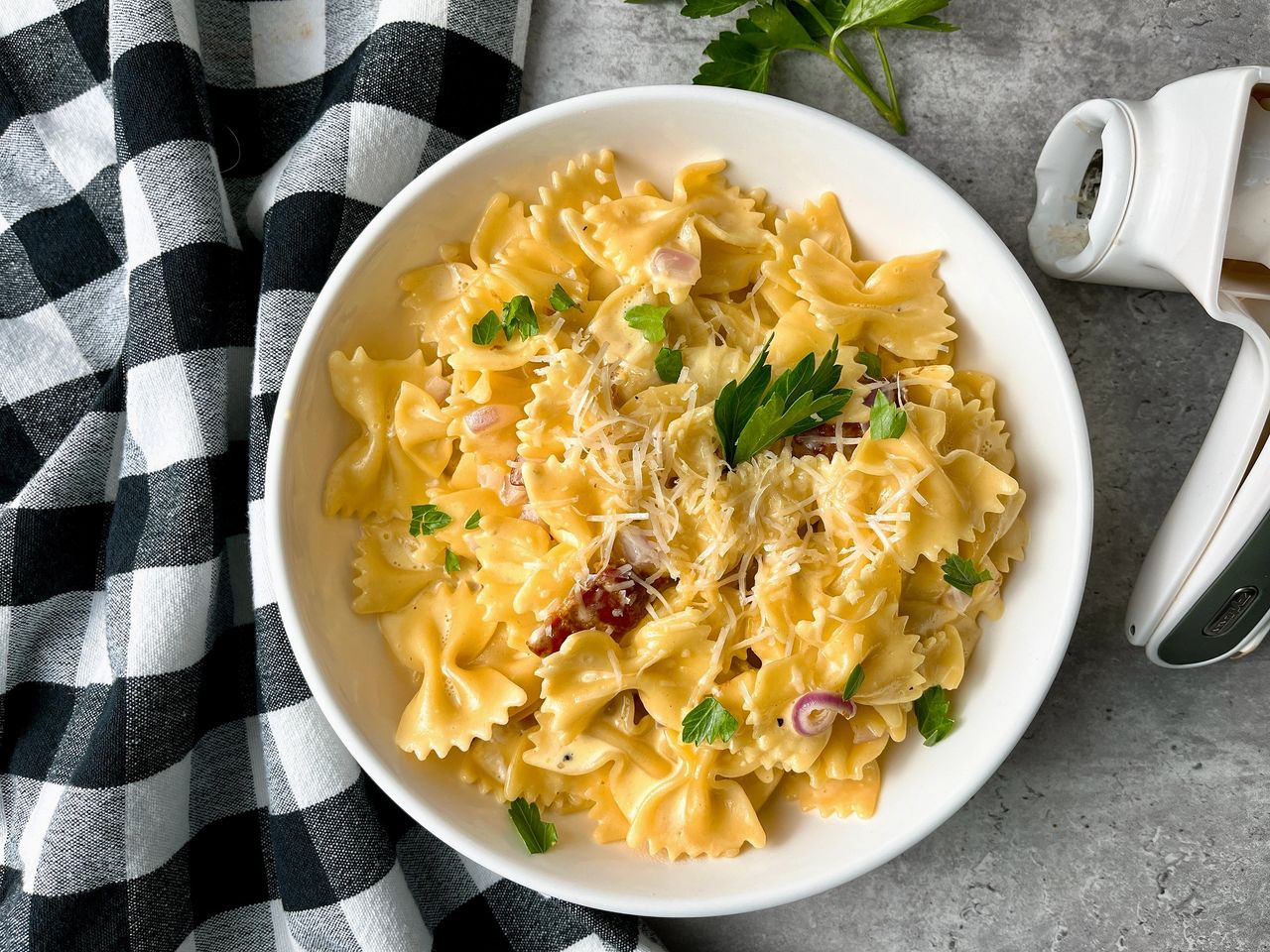 Bowtie Carbonara Bowtie Carbonara