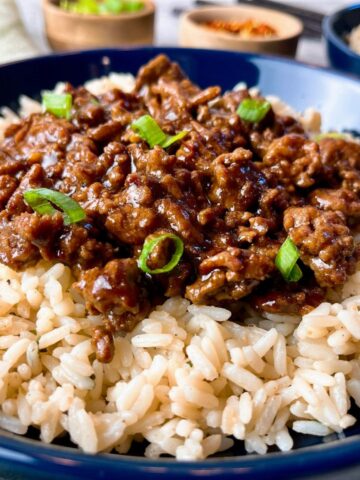 teriyaki ground beef