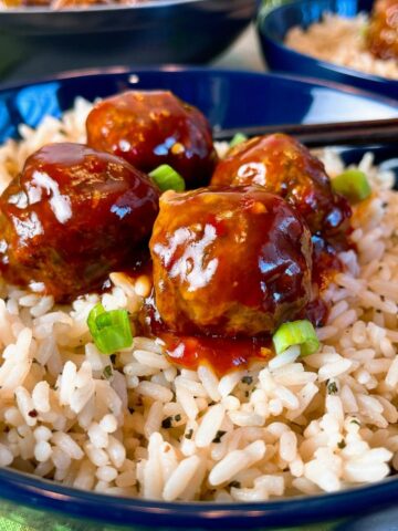 sweet and sour meatballs
